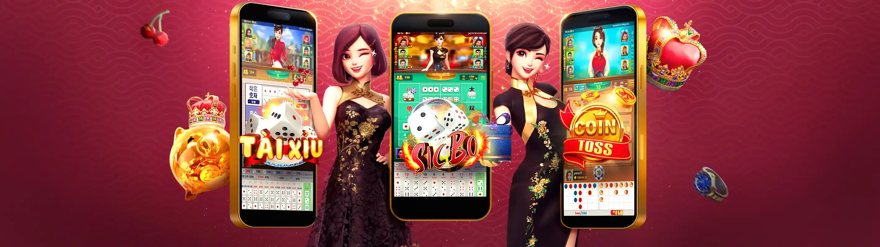 Hình ảnh chính Wi55 Nổ Hũ với biểu tượng jackpot và tiền vàng